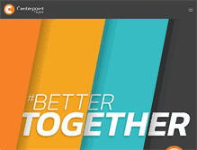 Tablet Screenshot of centerpointfl.org